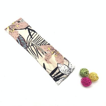 Western Print Low-Bun Hair Bow