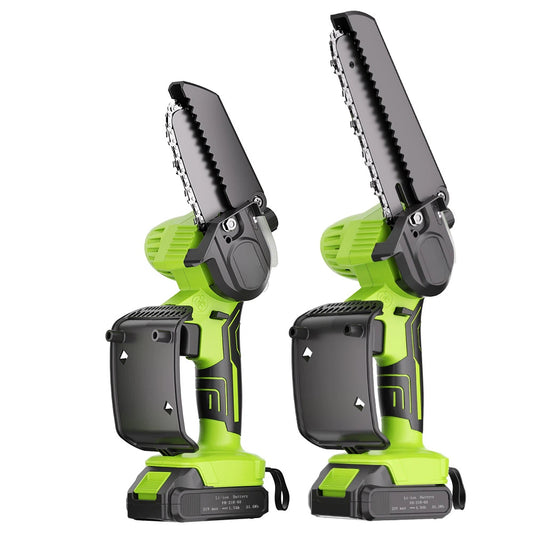 ⚡ Mini Cordless Chainsaw – From $89.99 | 21V One-Handed Pruning Saw | 4,500 RPM Pure Copper Motor 🌿