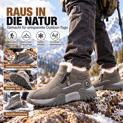 Gefütterte Winterstiefeletten – Warm, Rutschfest & Bequem für Damen und Herren ❄️