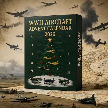 2026 Aircraft Advent Calendar – World War II Plane Collection