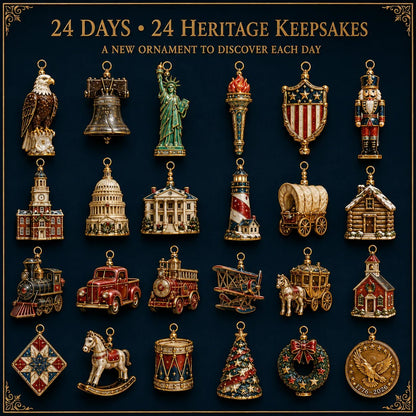 🔥America 250th Anniversary Heritage Christmas Advent Calendar