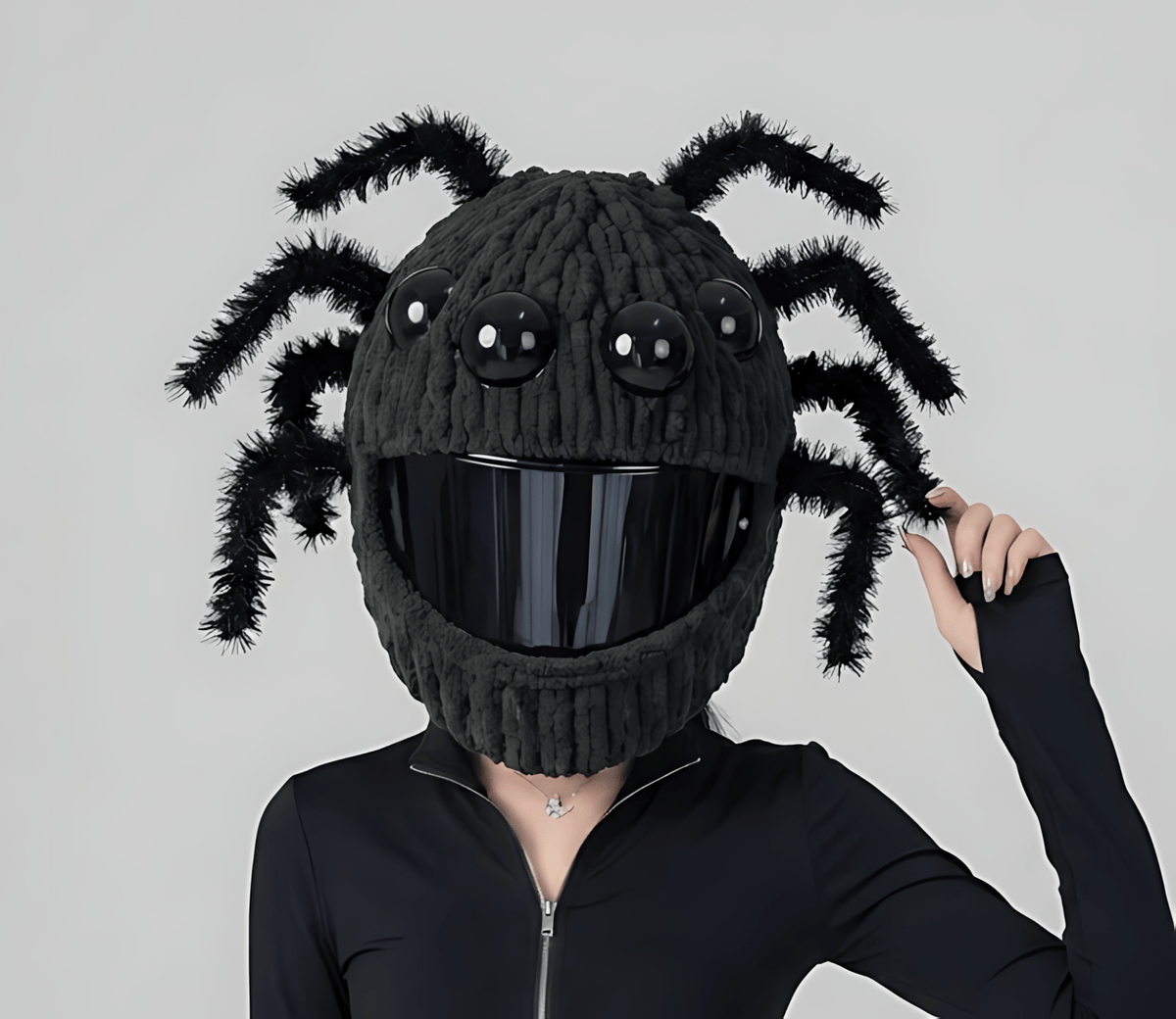 🏍️LAST DAY 49% OFF-🔥Handmade Helmet Cover | Cute Knit Helmet Topper for Motorcycle & Bike Helmets