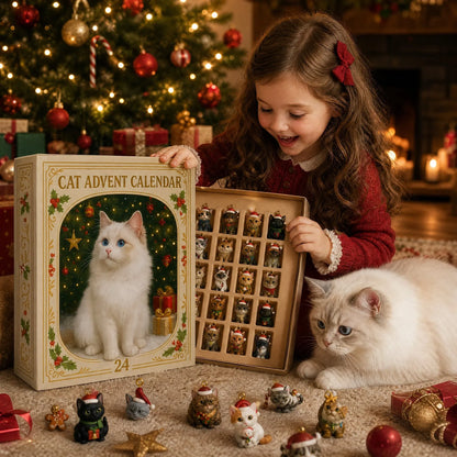 🐈Cat Advent Calendar 2026 – 24 Cat Pendants