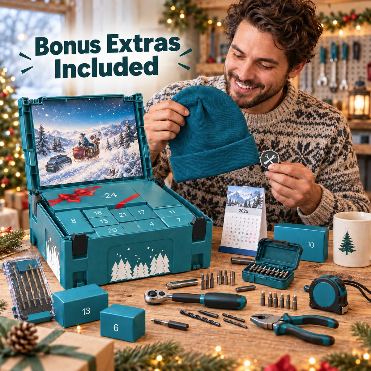 🔥🎁🎄Limited Edition Christmas Tool Countdown Set