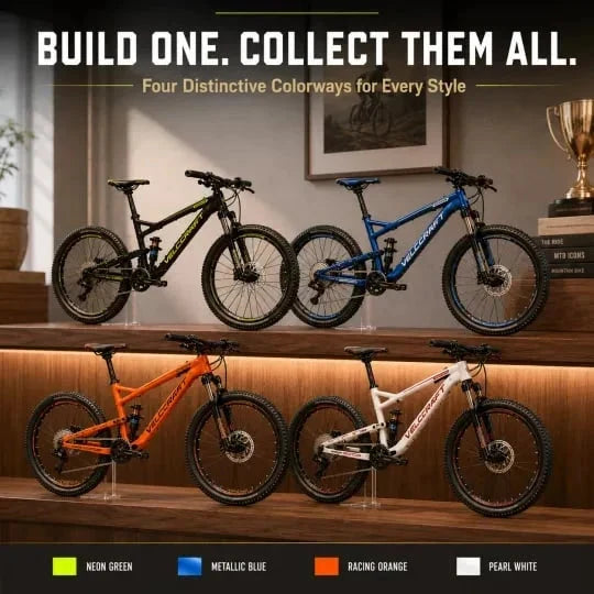 🚲 DIY Mountain Bike Model Kit | Build, Display & Collect