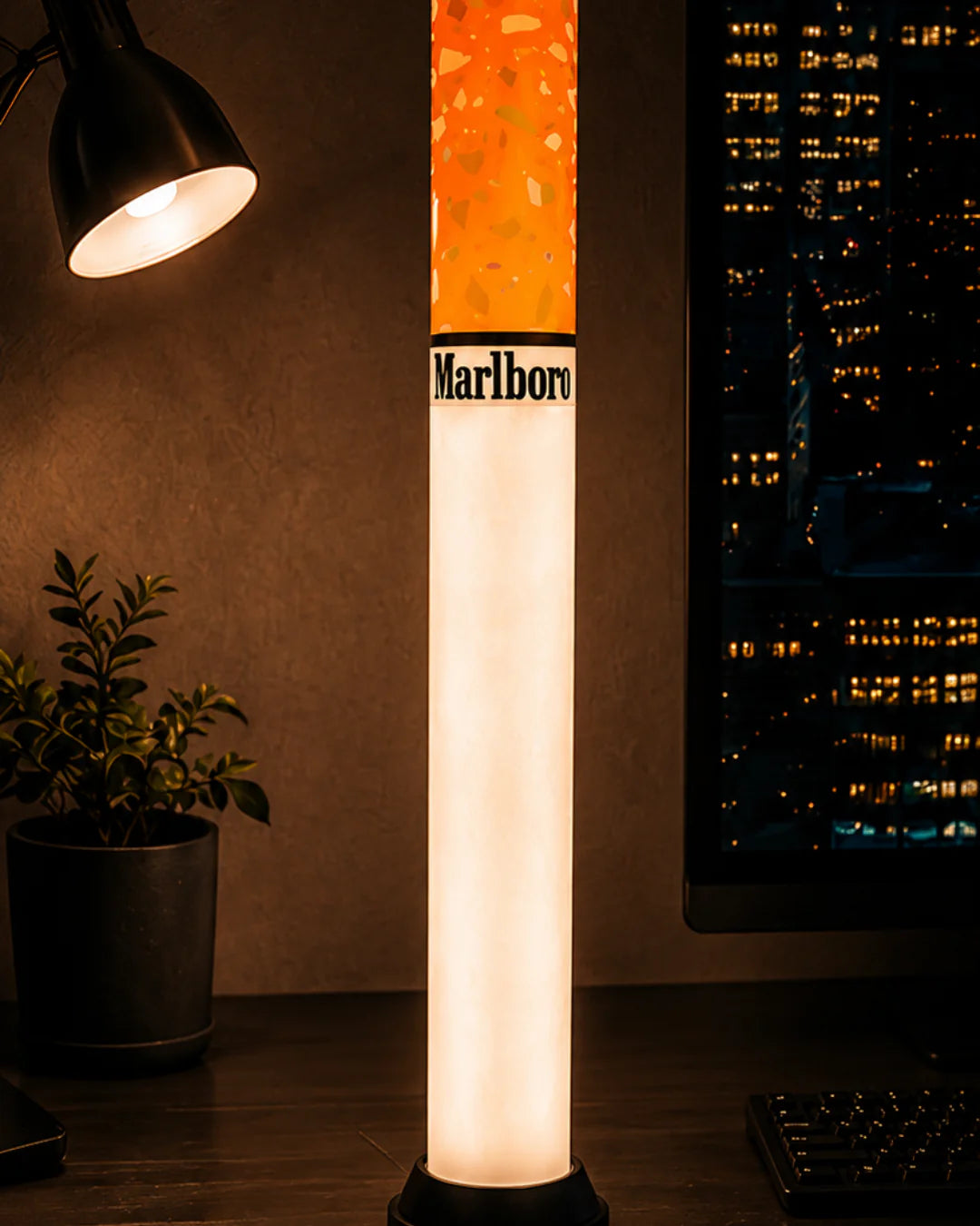 Cigarette Floor Lamp – Light That Hits More Than Nicotine 🚬💡
