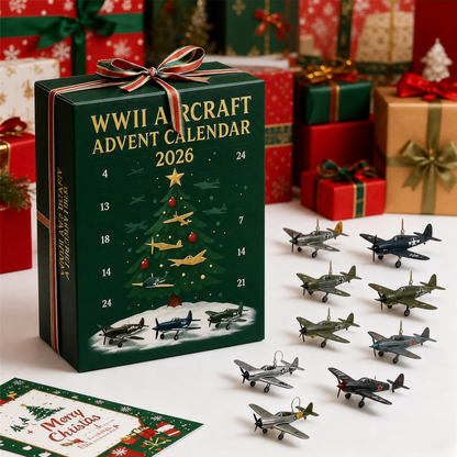 2026 Aircraft Advent Calendar – World War II Plane Collection