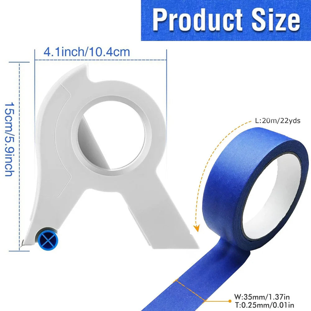 ⏳Limited-time 50% off⏰-⏱️High-efficiency Painter Masking Tape Applicator 🎨
