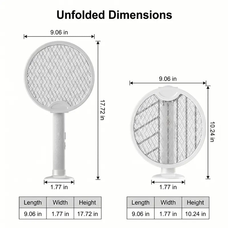 🔥Limited Time 50% Off✨2-in-1 Foldable Electric Fly Swatter