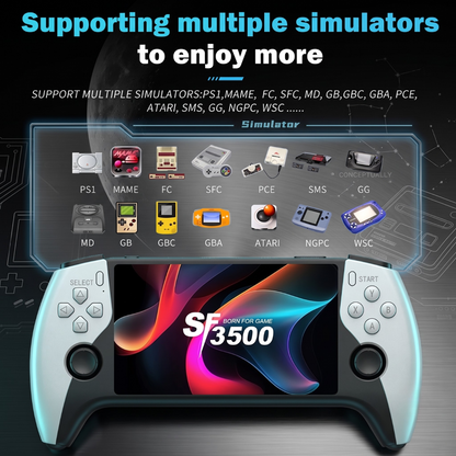 🎄Christmas Sale 40% OFF🎁 Toveq Retro Handheld Game Console with HD 5-inch IPS Screen over 20,000 Games