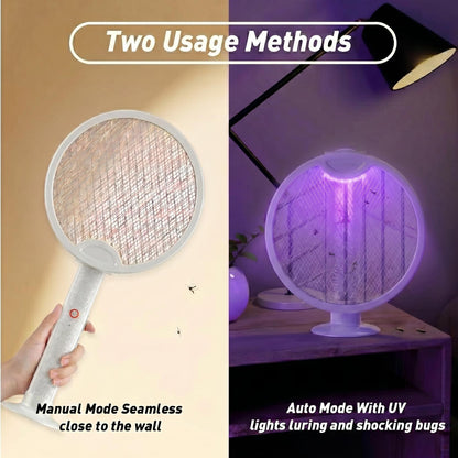 🔥Limited Time 50% Off✨2-in-1 Foldable Electric Fly Swatter