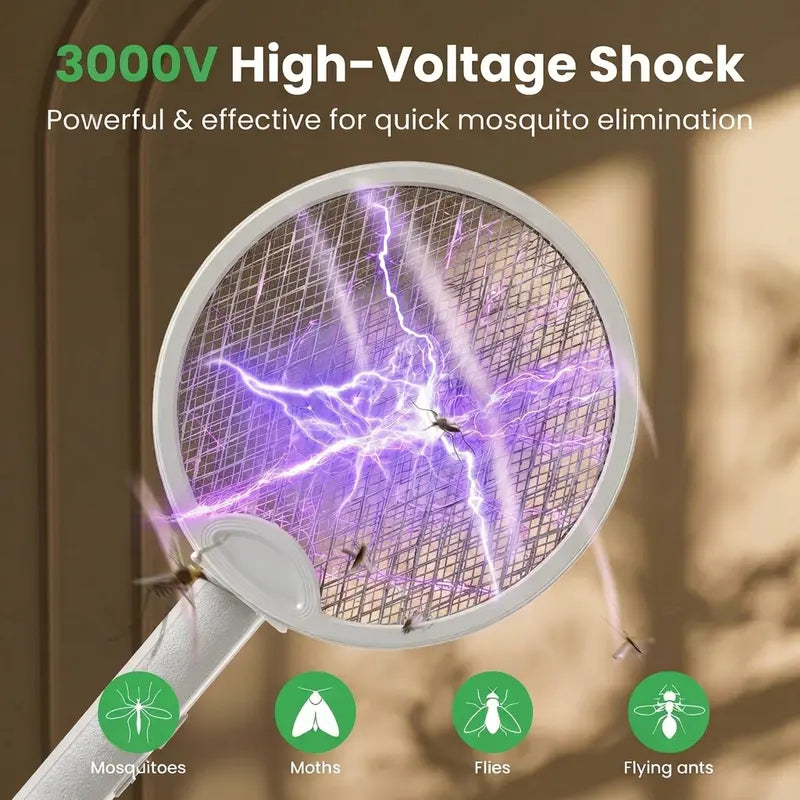 🔥Limited Time 50% Off✨2-in-1 Foldable Electric Fly Swatter