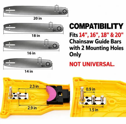💯💥Portable Teeth Chainsaw Sharpener – Fast and Accurate Maintenance for All Chainsaws