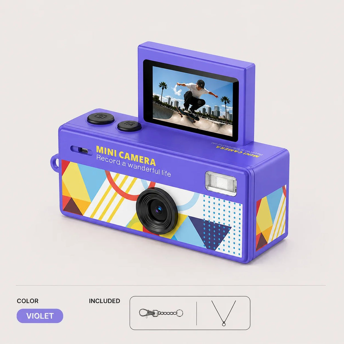 Mini Retro Camera (Film Your Life in 90s Style)