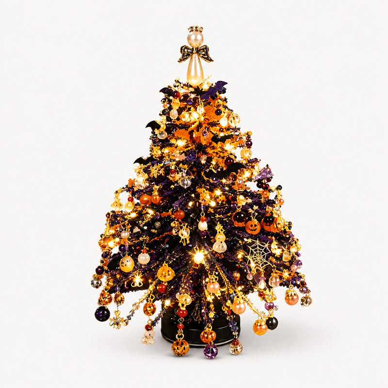 🎄✨ DIY Beaded Christmas Tree Kit – 🎅Create Your Own Sparkling Holiday Decoration