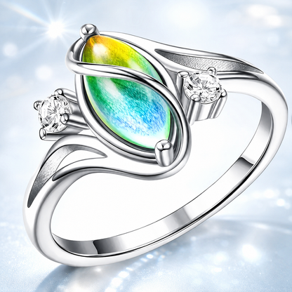 💍 Rainbow Moonstone Ring