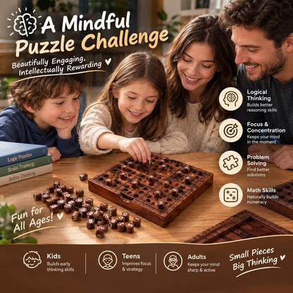 💕Hot sale 49% OFF🧩 Wooden Sudoku Set & Guide