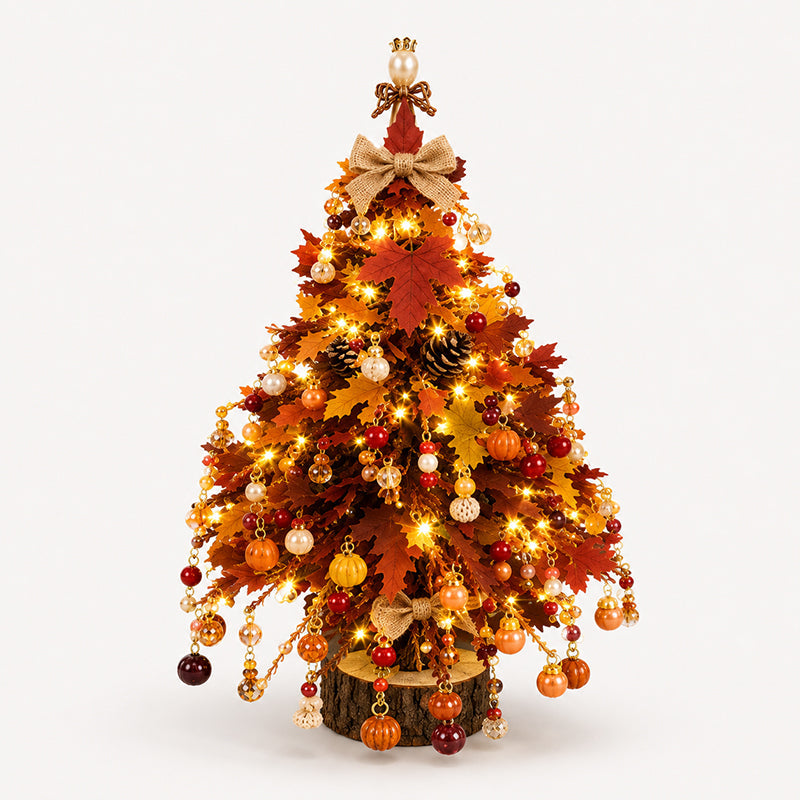 🎄✨ DIY Beaded Christmas Tree Kit – 🎅Create Your Own Sparkling Holiday Decoration