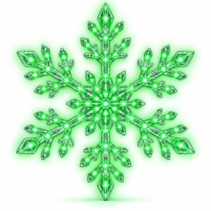💙 WINTER WONDERLAND FAVORITE | Blue & White LED Snowflake Lights – Christmas Wall Decor for Living Rooms & Bedrooms