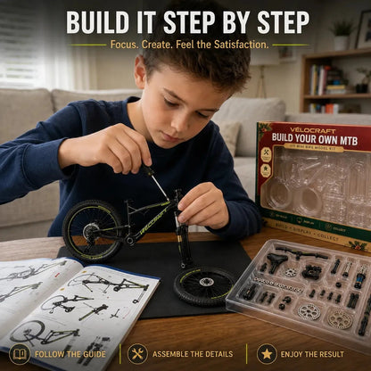 🚲 DIY Mountain Bike Model Kit | Build, Display & Collect