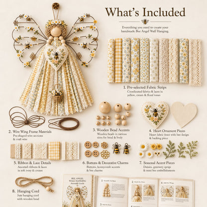 🔥Last Day 50% OFF - 🪽 Angel Fabric Hanging DIY Kit (📦Buy 2 Free Shipping)