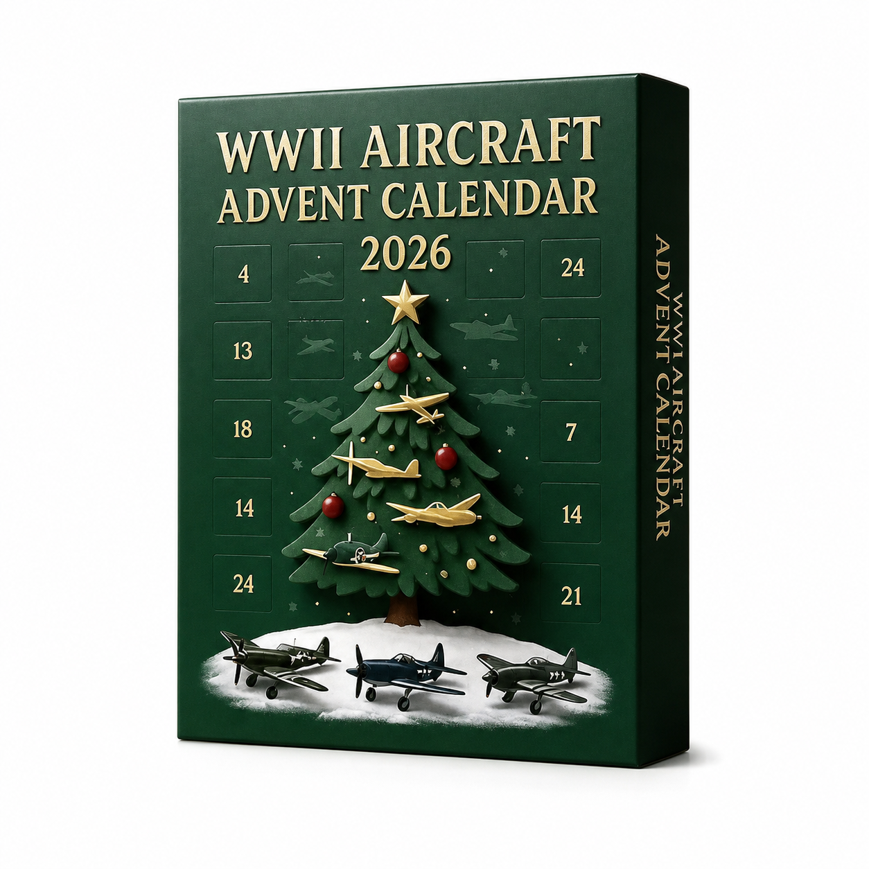 2026 Aircraft Advent Calendar – World War II Plane Collection