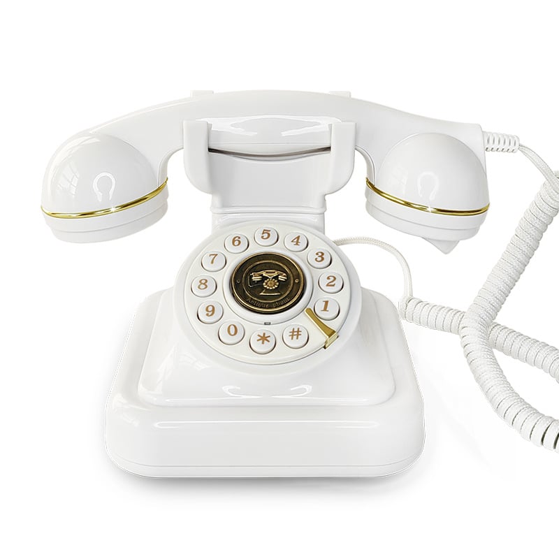 ☎️🌈Vintage Old Fashioned Telephone with Speakerphone & Volume Control📞