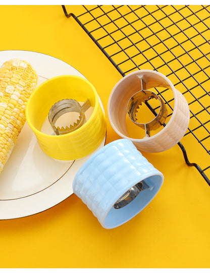 🌽🔥 Portable Manual Corn Stripper Tool for Kitchen and Outdoors – Strip Fresh Kernels in Seconds, No Electricity Needed! 🏕️✨