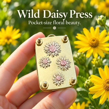 ✨Mini Embossing Tool | Small Portable Pocket-Sized Embosser🌸(Includes 20 Sheets of Paper and a Wrench)