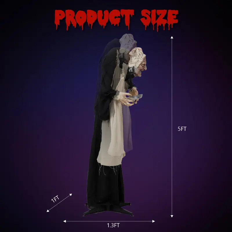 👻Bring Your Halloween to Life with This Terrifying Animated Horror Figure!