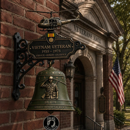 🔔 Last Day Promo: 50% OFF - Veteran Tribute Wall Bell