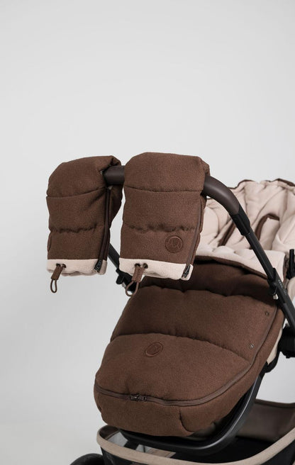 Universal Stroller Mittens – Warm Fleece-Lined Pushchair Hand Muffs for Winter Walks