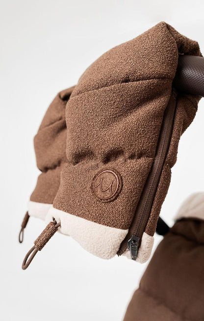 Universal Stroller Mittens – Warm Fleece-Lined Pushchair Hand Muffs for Winter Walks
