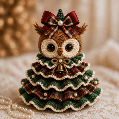 🔥LAST DAY 49% OFF - 🎄Crochet Animal Christmas Tree DIY Kit – Stitch a Little Christmas Magic