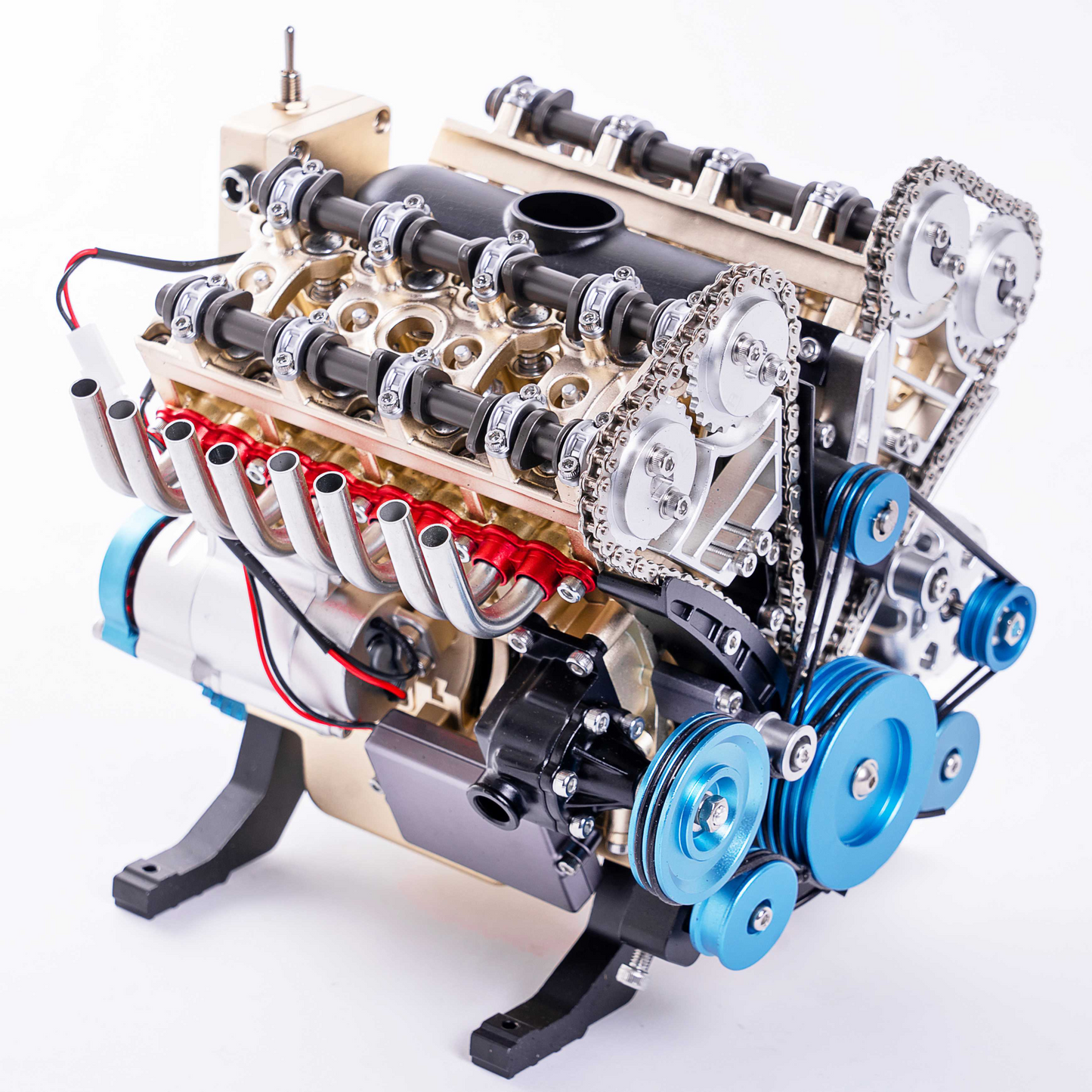 🏎️🛠️The Ultimate Desktop Masterpiece: Miniature V8 Small-Block Static Model Kit