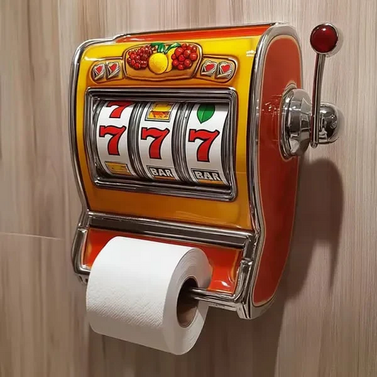 🔥Limited Edition✔️Slot Machine Toilet Roll Holder