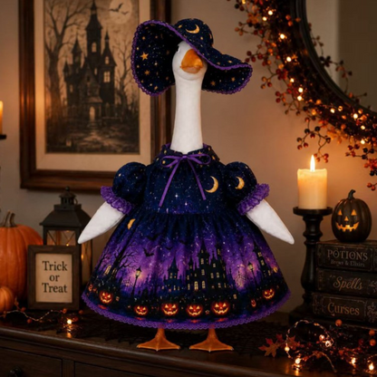 🎃🦆 The Coolest Porch Goose On The Block This Halloween!
