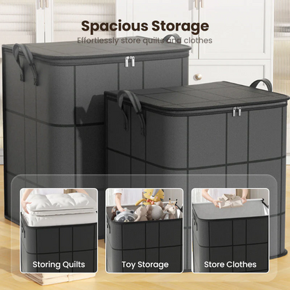 💥49% OFF Factory Clearance –📦Foldable Storage Tote – Waterproof, Dustproof, Big & Portable 🌟