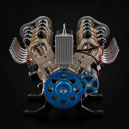 🏎️🛠️The Ultimate Desktop Masterpiece: Miniature V8 Small-Block Static Model Kit
