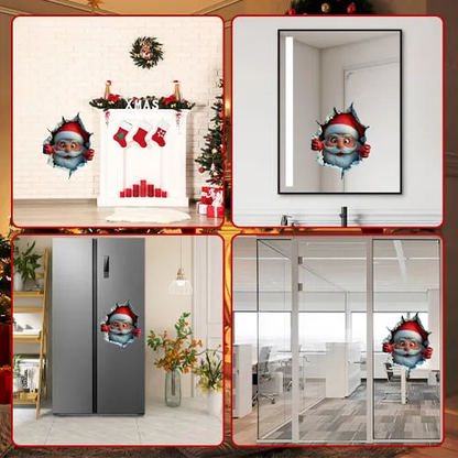 😍Santa Claus Wall Sticker