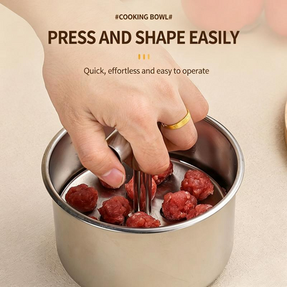 🎉 2026 Sale — Over 28,700 Sold!🍲Stainless Steel Meatball Mould 🍳