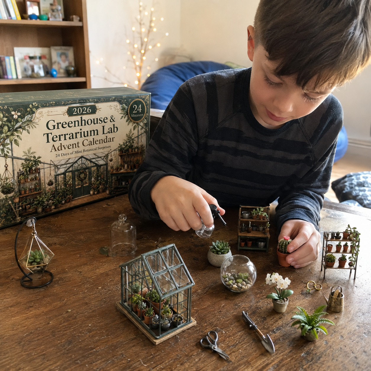 2026 Miniature Greenhouse Advent Calendar 🌱🔬 – 24 Days of Botanical Discoveries