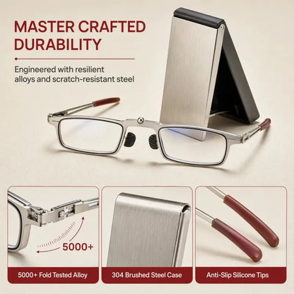 Portable Folding Pocket Reading Glasses