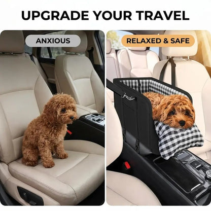 Luxury Armrest Dog Car Seat