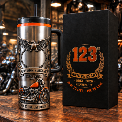 🔥123rd Anniversary (1903–2026) Tumbler