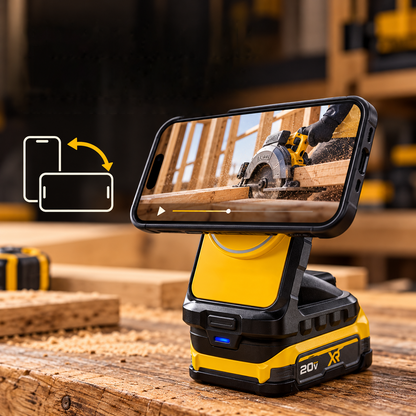 DEWALT 2-in-1 Magnetic Wireless Charger for Phone & Apple Watch