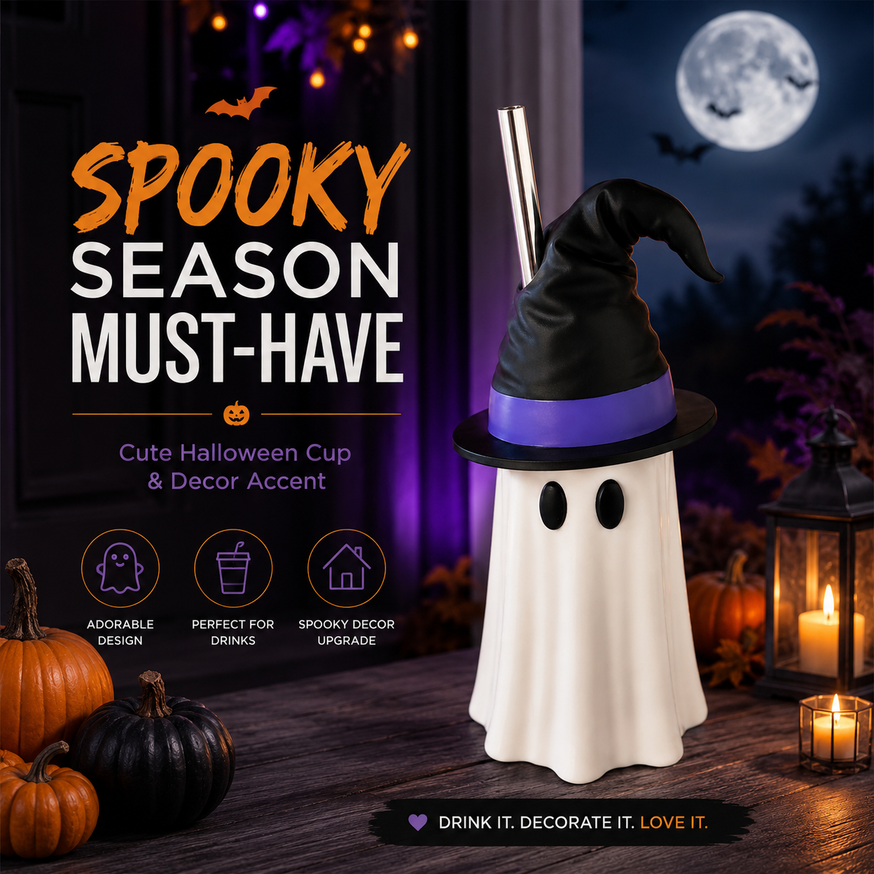Witch Hat Can Topper