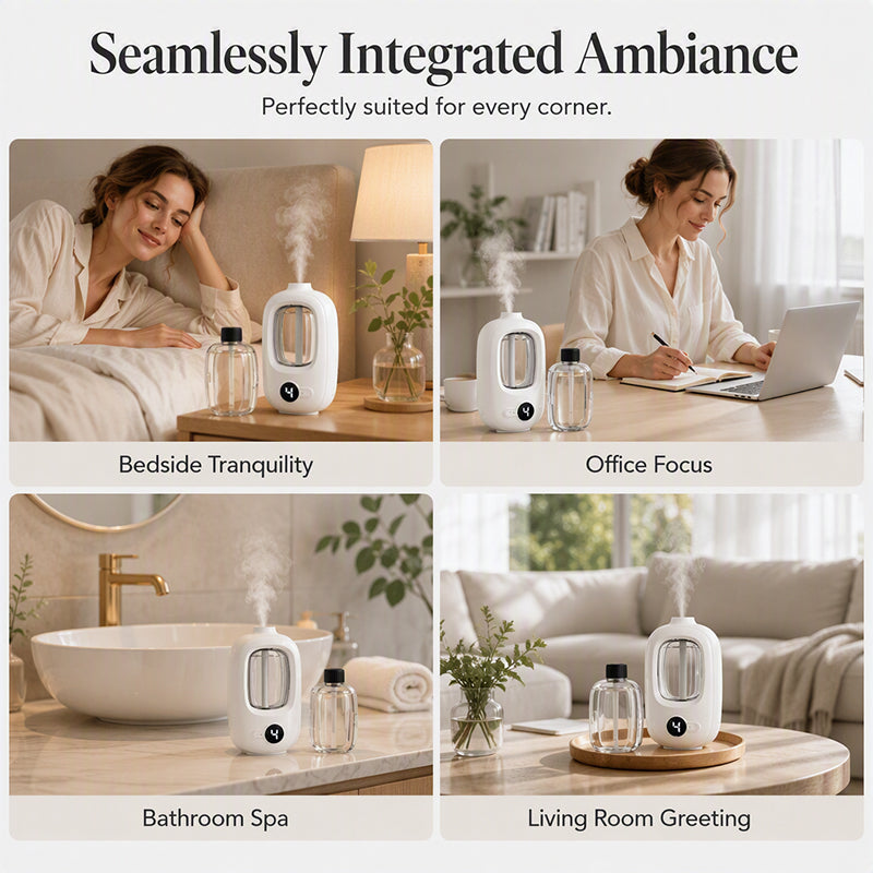 ⚡50K+ SOLD💕Freshen Any Room Instantly!🎁🌺No-Cord Timed Aroma Diffuser