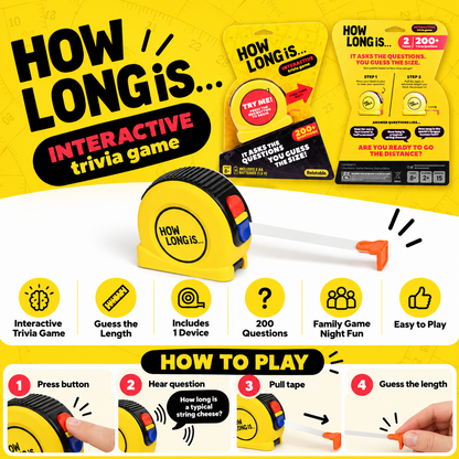 How Long Is by Relatable - The Interactive Trivia Game Where You Guess the Length