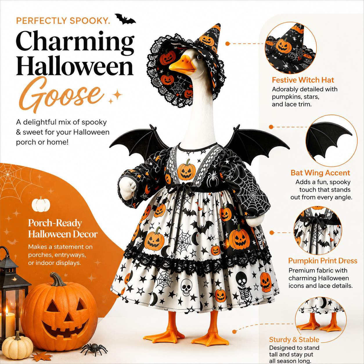 🎃Halloween Hot Sale 50% Off🪿Porch Goose Costume